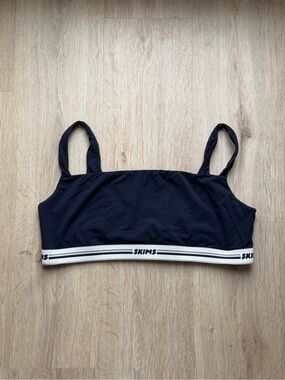 SKIMS | Fits Everybody Logo Straight Neck Bralette | Size 2X
